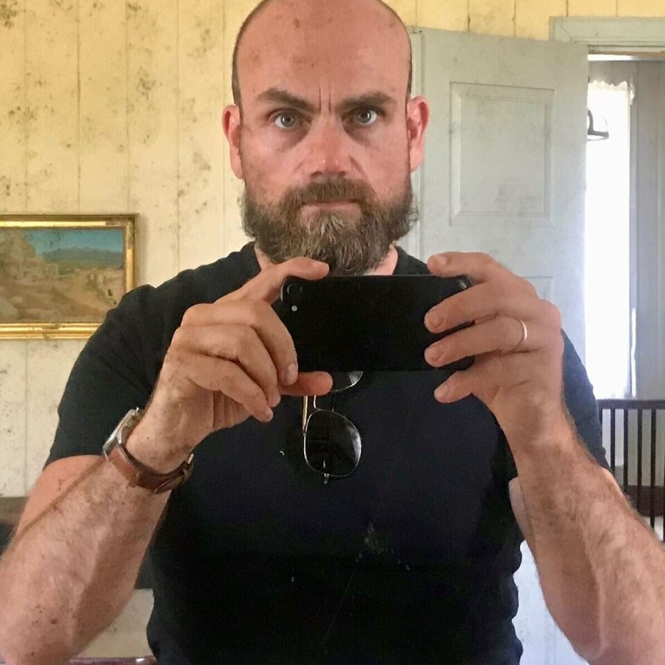 Klassisk selfie tatt av Kjetil Røed. Klassisk selfie tatt av Kjetil Røed.