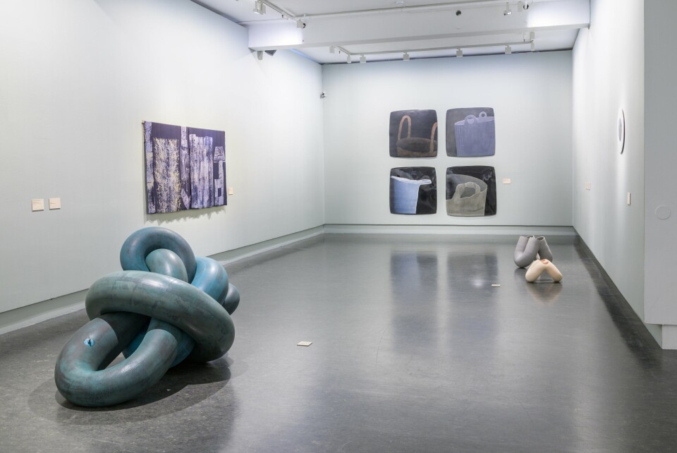 Installasjonsfoto fra Årsutstillingen 2021. Foto: Alf-Georg Dannevig / Sørlandets Kunstmuseum Installasjonsfoto fra Årsutstillingen 2021. Foto: Alf-Georg Dannevig / Sørlandets Kunstmuseum