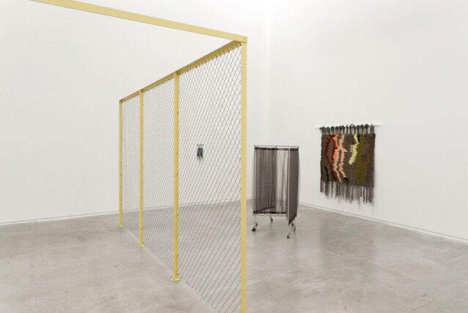 Ann Cathrin November Høibo, Løpere, Sørlandets Kunstmuseum, 2019. Foto: Christina Leithe Hansen. Courtesy of Standard Oslo. Ann Cathrin November Høibo, Løpere, Sørlandets Kunstmuseum, 2019. Foto: Christina Leithe Hansen. Courtesy of Standard Oslo.