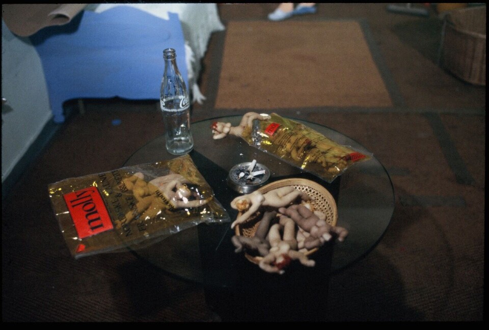 Anne Mette Stausland, Molly Snack, 1980. Anne Mette Stausland, Molly Snack, 1980.