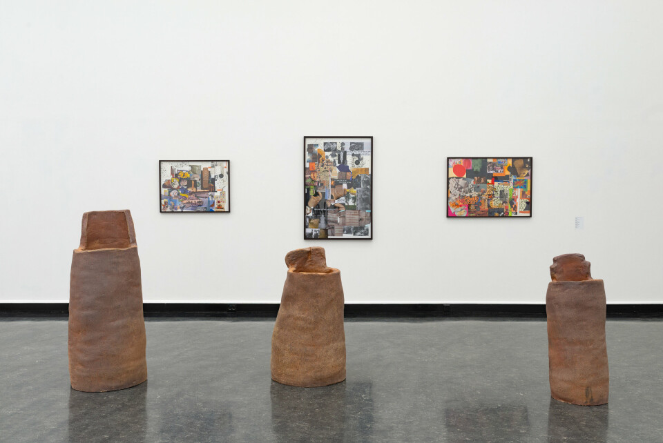 Installation view, Simone Fattal «Fix Your Gaze On Saturn’s Rings», Bergen Kunsthall, 2020. Photo: Thor Brødreskift Installation view, Simone Fattal «Fix Your Gaze On Saturn’s Rings», Bergen Kunsthall, 2020. Photo: Thor Brødreskift
