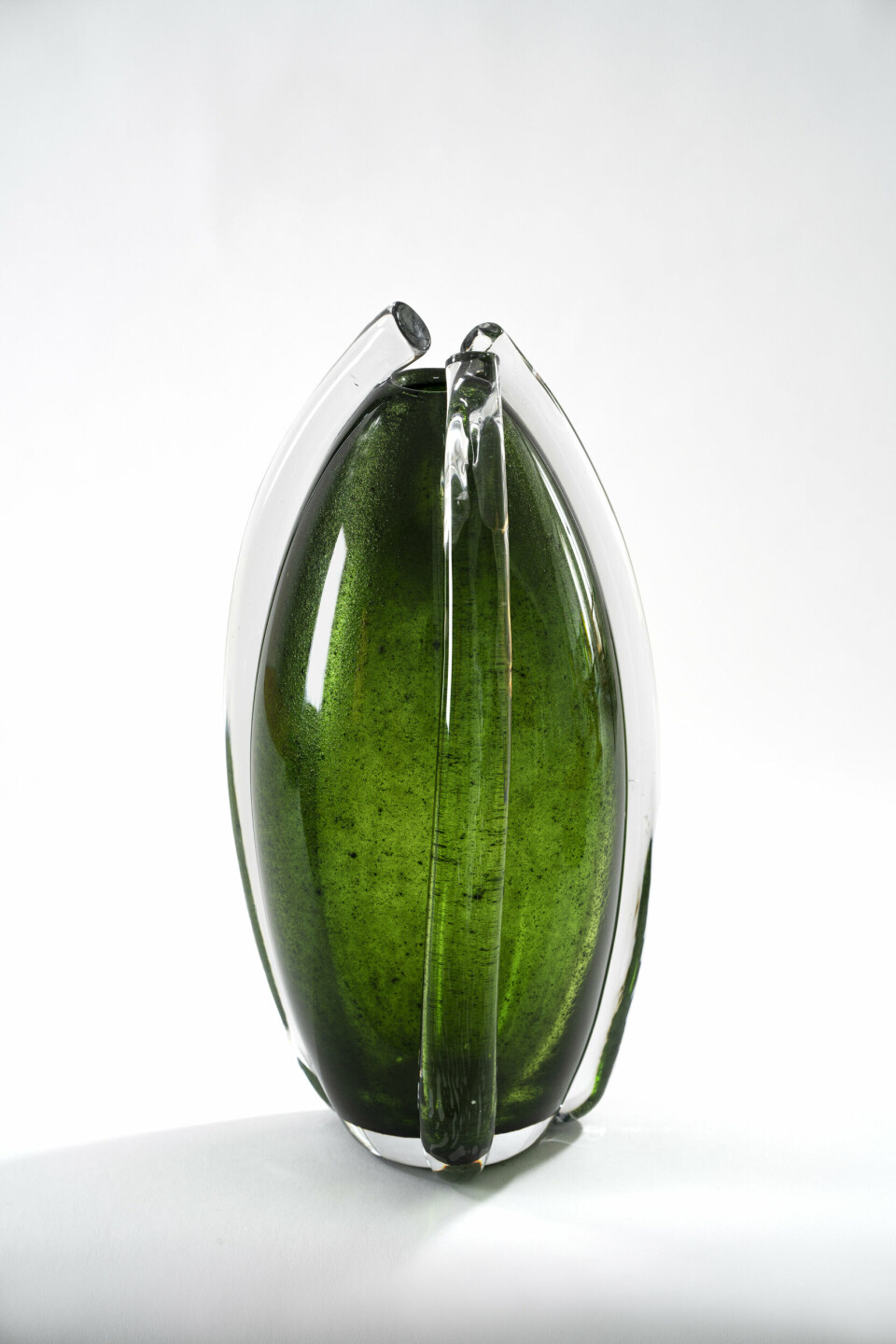 Karen Klim, Fra skogen. Blåst glass. Høyde 38 cm. Foto: Espen Grønlie