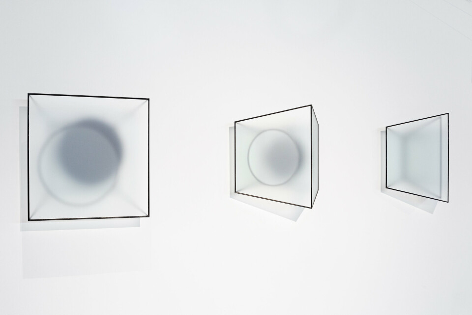 Exhibition view / Reinoud Oudshoorn, G-20, D-20, E-20, Translucency, 8th Tallin Applied Art Triennial at Kai Art Center. Photo: Hedi Jaansoo Exhibition view / Reinoud Oudshoorn, G-20, D-20, E-20, Translucency, 8th Tallin Applied Art Triennial at Kai Art Center. Photo: Hedi Jaansoo