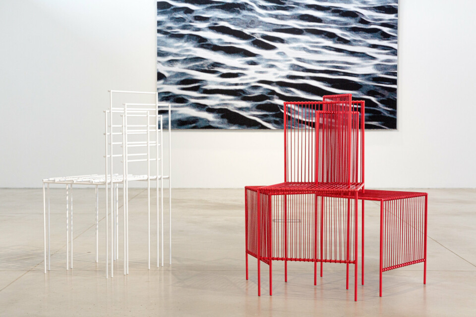 Exhibition view / Ditte Hammerstrøm, Translucency, 8th Tallin Applied Art Triennial at Kai Art Center. Photo: Hedi Jaansoo Exhibition view / Ditte Hammerstrøm, Translucency, 8th Tallin Applied Art Triennial at Kai Art Center. Photo: Hedi Jaansoo