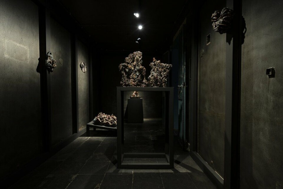Eirik Falckner, EGG.SPINE.PILE. Foto: KRAFT, Bergen Eirik Falckner, EGG.SPINE.PILE. Foto: KRAFT, Bergen