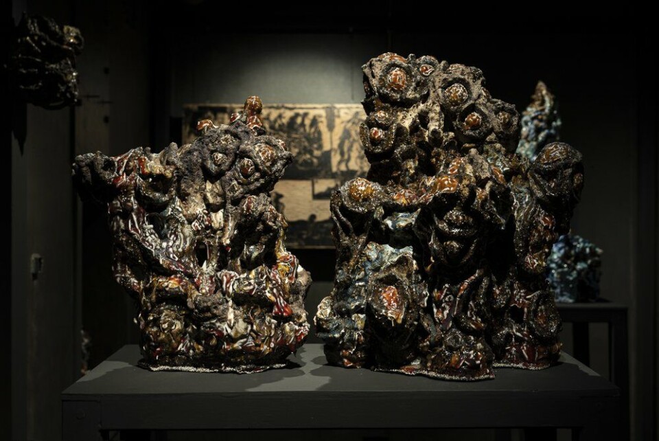 Eirik Falckner, EGG.SPINE.PILE. Foto: KRAFT, Bergen Eirik Falckner, EGG.SPINE.PILE. Foto: KRAFT, Bergen