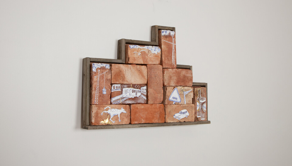 Linda Jansson, Welhavens Gate 19 or Pissing Dog (2024)